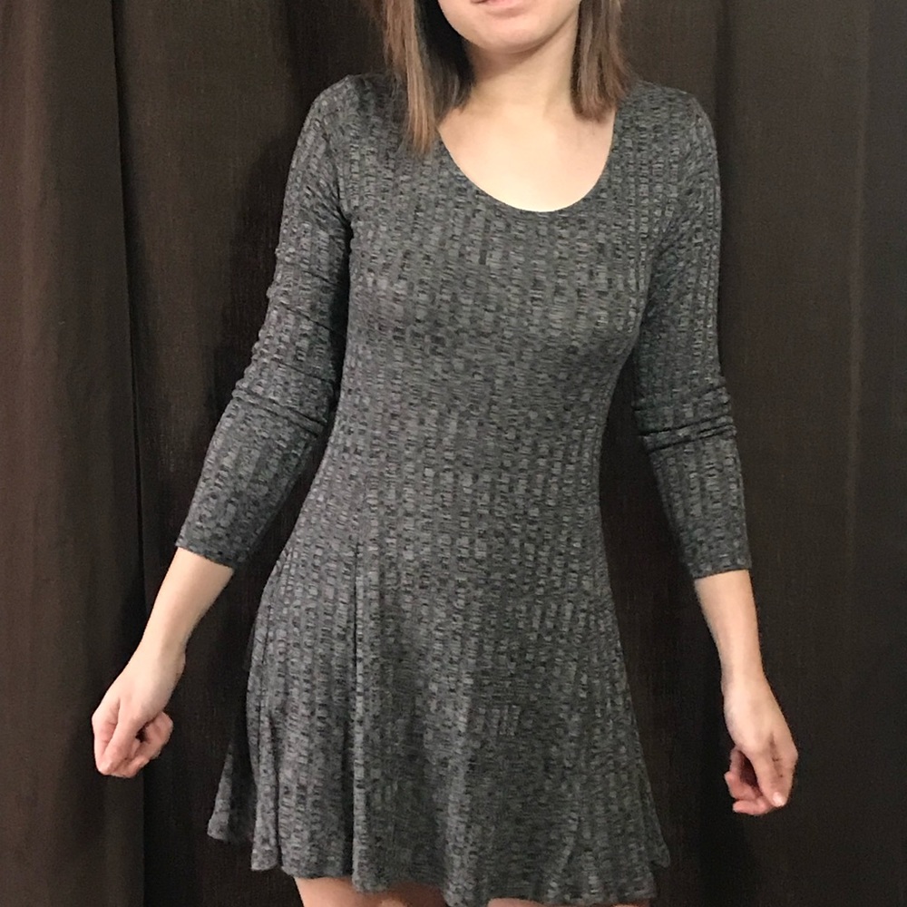 Heather Gray Dress